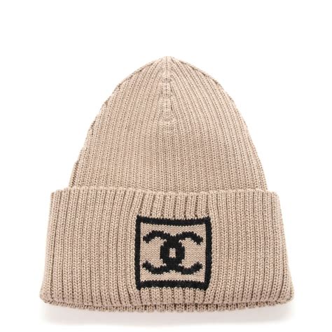 chanel benaie|chanel wool cashmere beanie hat.